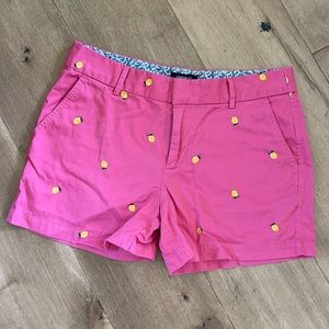 🍋Jones & Co embroidered Lemon shorts 🍋